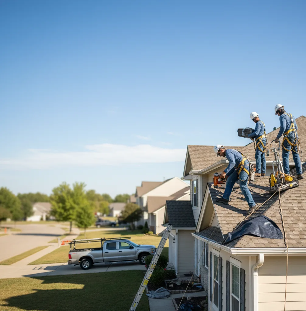 Roof Repair in Forest City